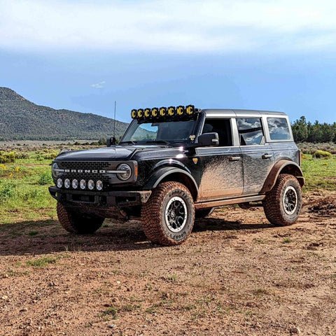 Gravity LED Pro6 - 39" Light Bar Kit - 21+ Ford Bronco Front Bumper - Goats Trail
