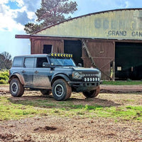 Gravity LED Pro6 - 39" Light Bar Kit - 21+ Ford Bronco Front Bumper - Goats Trail