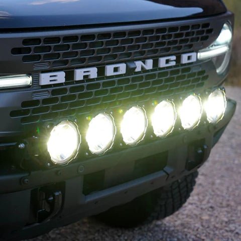 Gravity LED Pro6 - 39" Light Bar Kit - 21+ Ford Bronco Front Bumper - Goats Trail