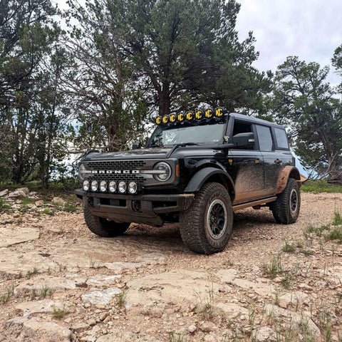 Gravity LED Pro6 - 39" Light Bar Kit - 21+ Ford Bronco Front Bumper - Goats Trail