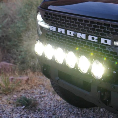 Gravity LED Pro6 - 39" Light Bar Kit - 21+ Ford Bronco Front Bumper - Goats Trail