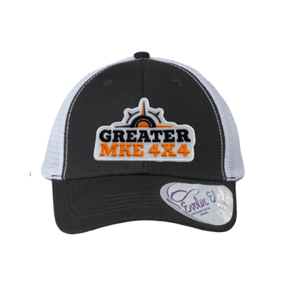 Greater MKE 4 x 4 Ponytail Hat - Goats Trail Off-Road Apparel Company