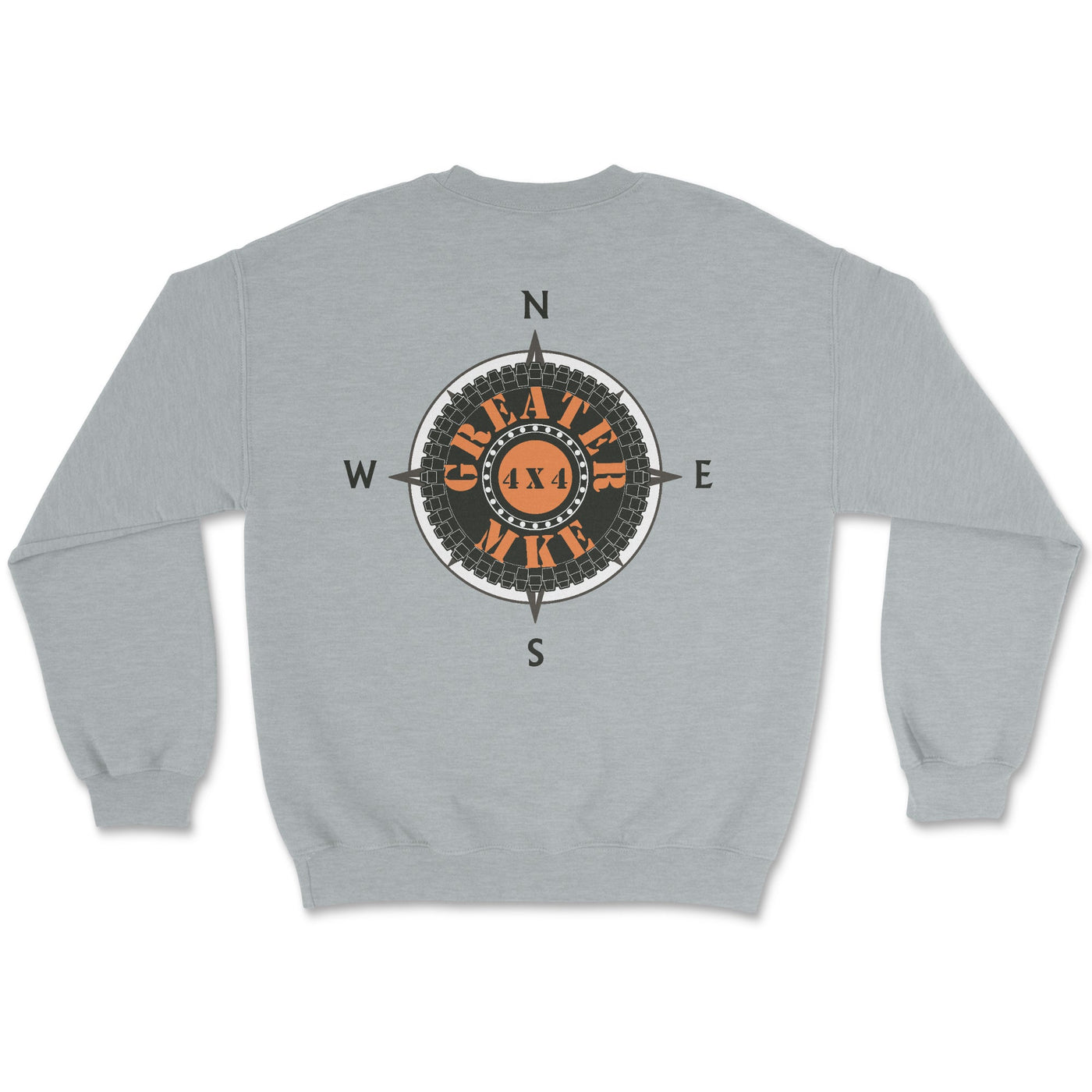 Greater MKE 4 x 4 Sweatshirt - Goats Trail Off-Road Apparel Company