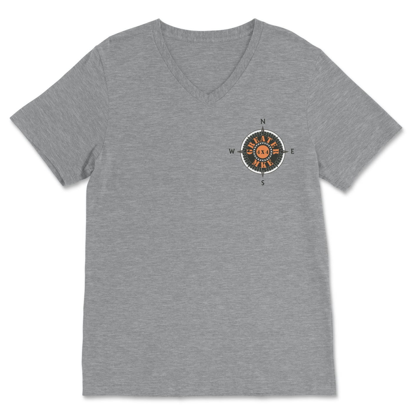 Greater MKE Women's V-Neck Tee - Goats Trail Off-Road Apparel Company