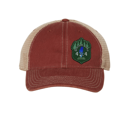 Hat - Glacial Lake 4 x 4 Wisconsin Offroad Hat - Goats Trail Off - Road Apparel Company