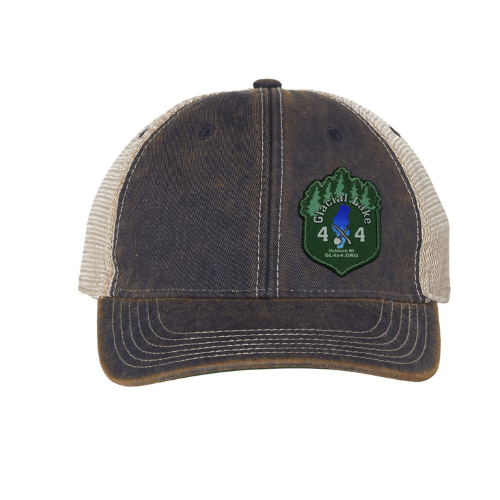 Hat - Glacial Lake 4 x 4 Wisconsin Offroad Hat - Goats Trail Off - Road Apparel Company