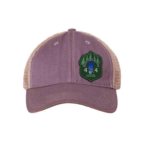 Hat - Glacial Lake 4 x 4 Wisconsin Offroad Hat - Goats Trail Off - Road Apparel Company