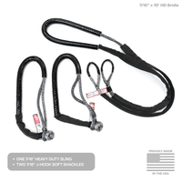 Heavy Duty Static Bridle - Goats Trail