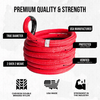 Hi - Vis Kinetic Recovery Rope - Goats Trail