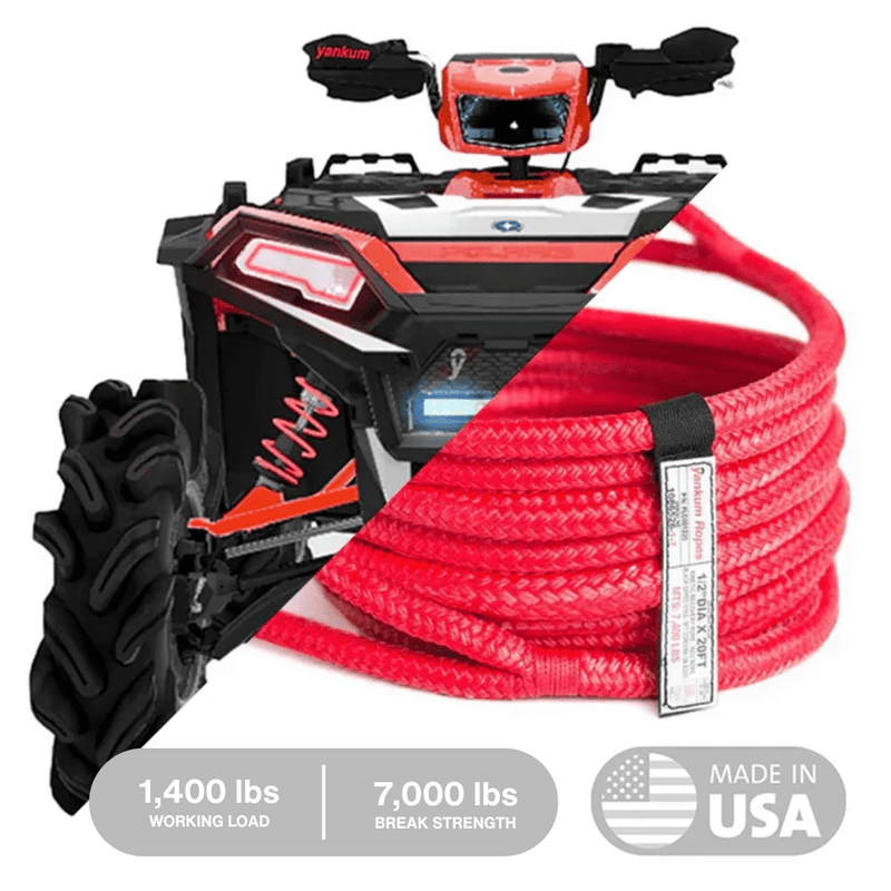 Hi - Vis Kinetic Recovery Rope - Goats Trail