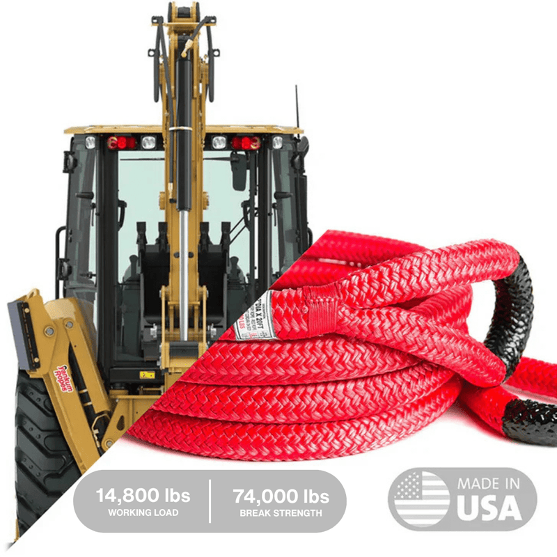 Hi - Vis Kinetic Recovery Rope - Goats Trail