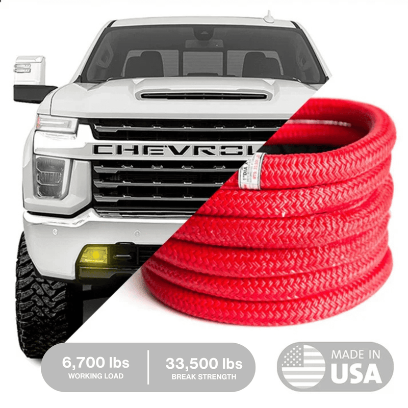 Hi - Vis Kinetic Recovery Rope - Goats Trail