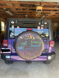 Jeepsy Soul Spare Tire Cover - Goats Trail