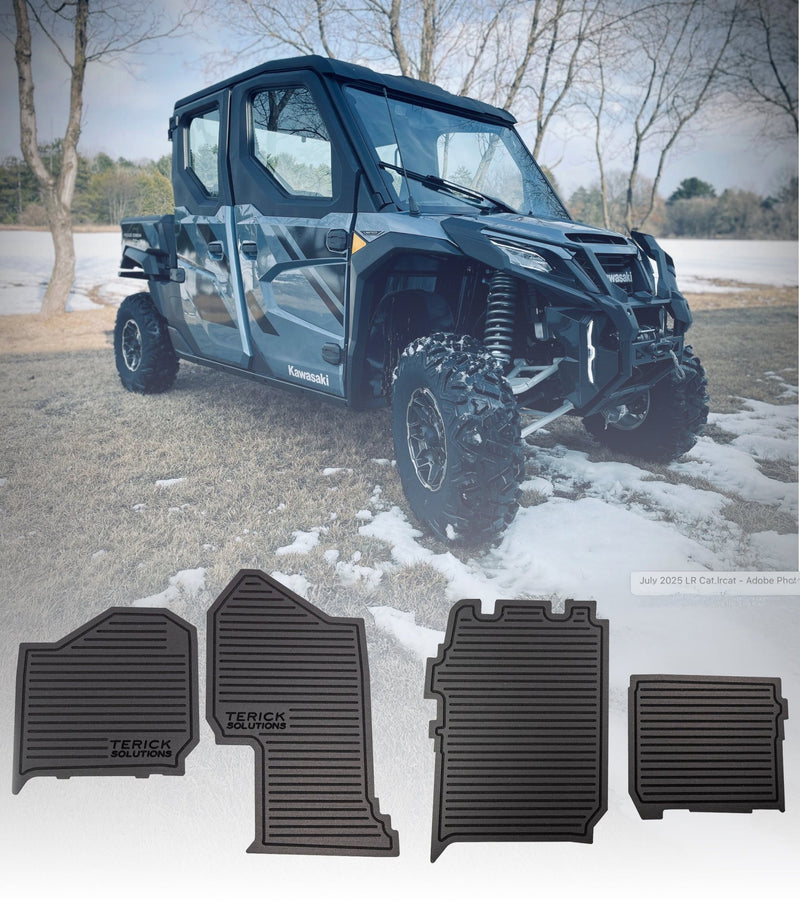 Kawasaki Ridge Crew Rubber Floor Mats - Goats Trail