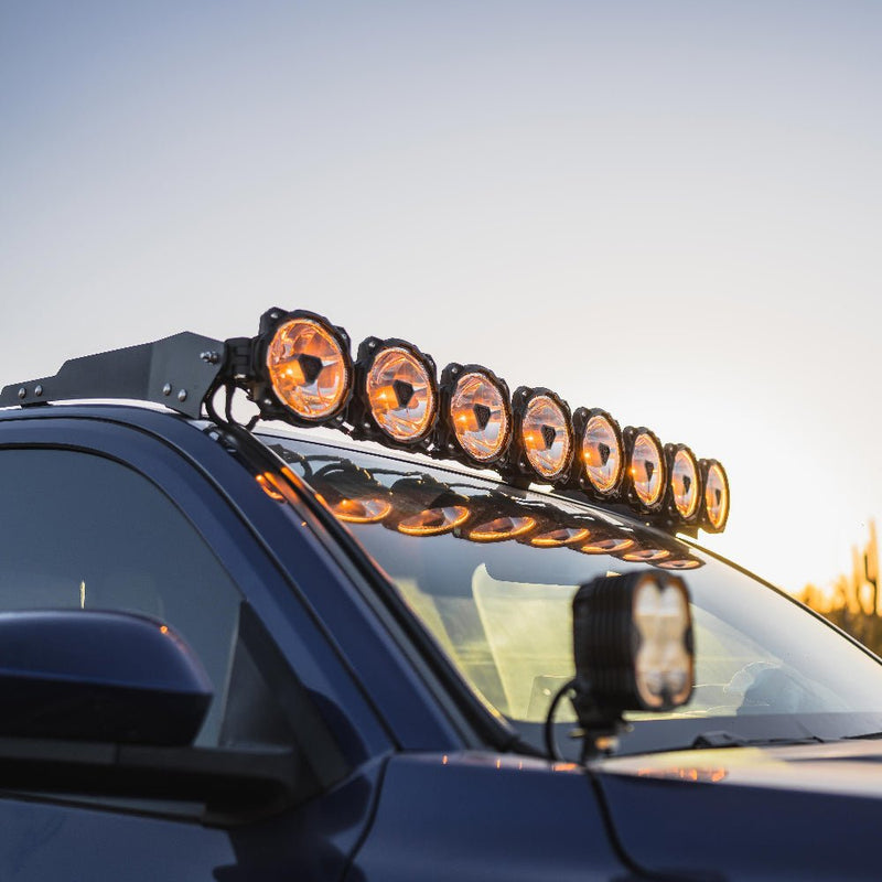 KC 2024 - 2025 Toyota Tacoma Overhead Light Bar Mount 50" Light Bar - Goats Trail