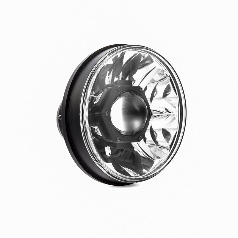 KC 7" Gravity LED Pro DOT Headlight - Single - Universal/07 - 18 Jeep JK - Goats Trail