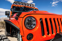 KC 7" Gravity LED Pro DOT Headlight - Single - Universal/07 - 18 Jeep JK - Goats Trail