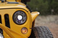 KC 7" Gravity LED Pro DOT Headlight - Single - Universal/07 - 18 Jeep JK - Goats Trail