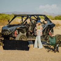 KC HiLiTES 150W Portable Foldable Solar Panel - Goats Trail