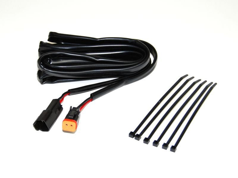 KC HiLiTES 18" Plug - In Wiring Extension - 2 - Pin Deutsch Connector - Goats Trail