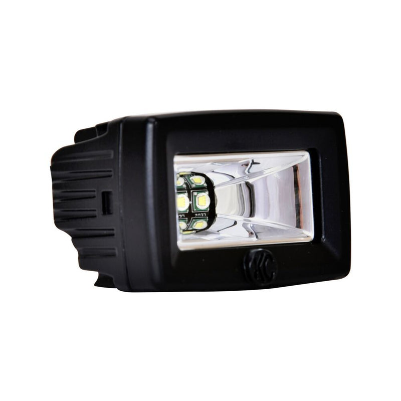 KC HiLiTES 2" C - Series C2 LED - 2 - Light System - Backup - 20W Flood Beam - Goats Trail