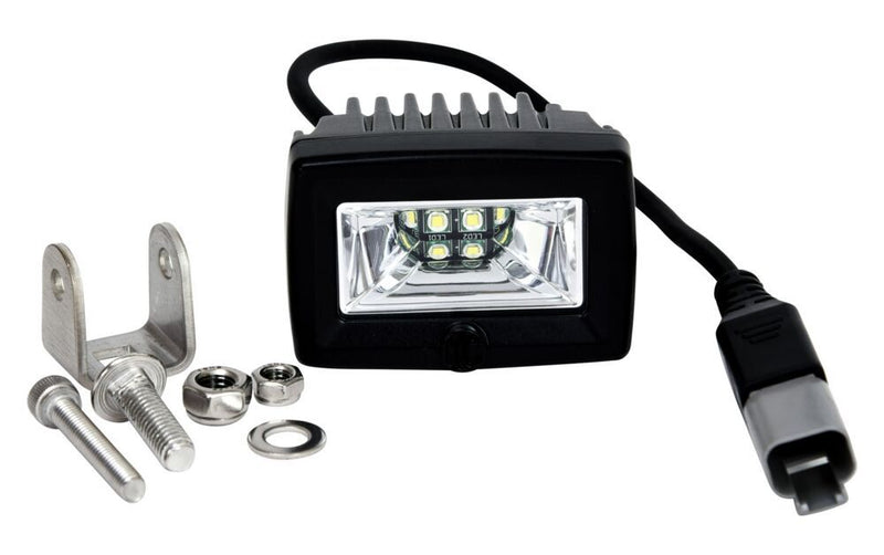 KC HiLiTES 2" C - Series C2 LED - Single Light - 20W Flood Beam - Goats Trail