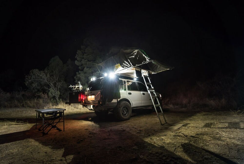 KC HiLiTES 2" C - Series C2 LED - Single Light - Backup - 20W Flood Beam - Goats Trail
