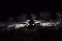 KC HiLiTES 2" C - Series C2 LED - Single Light - Backup - 20W Flood Beam - Goats Trail