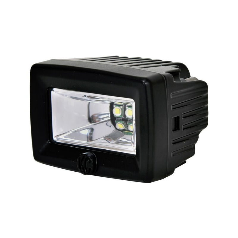 KC HiLiTES 2" C - Series C2 LED - Single Light - Backup - 20W Flood Beam - Goats Trail