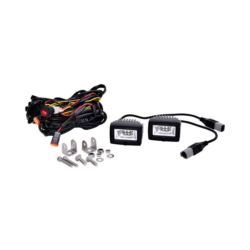 KC HiLiTES 2" C - Series C2 LED System - Goats Trail