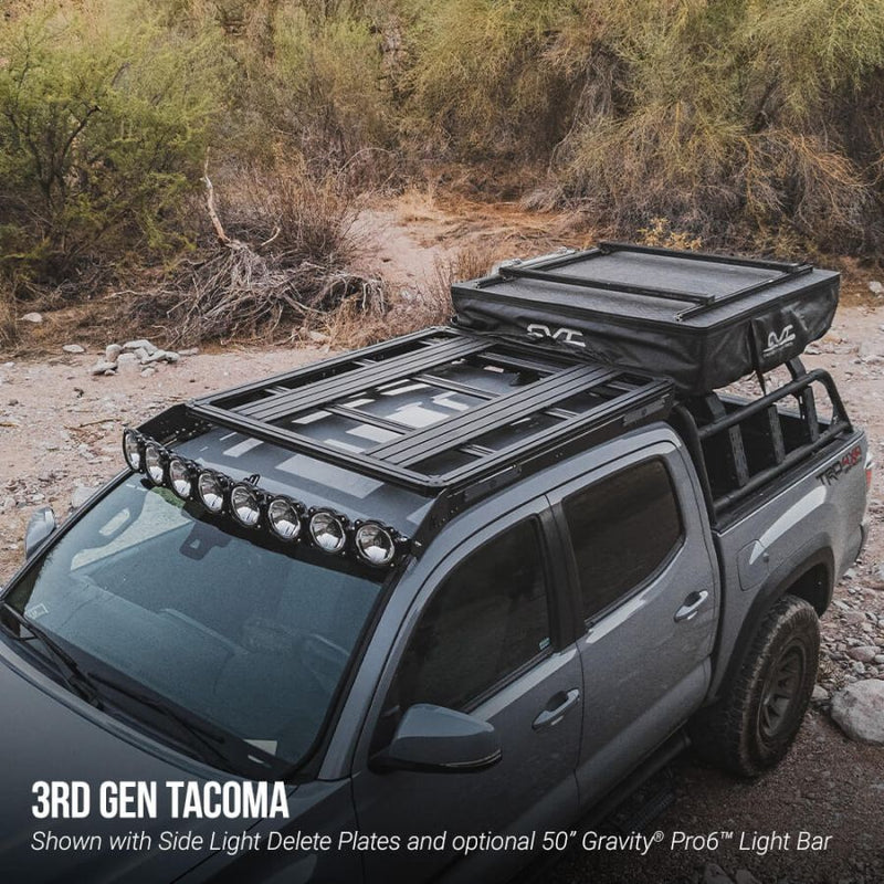 KC HiLiTES 24 - 25 Toyota Tacoma Double Cab - Platform One Roof Rack - Goats Trail