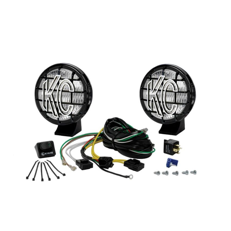 KC HiLiTES 5" Apollo Pro Halogen Pair Pack System - Goats Trail
