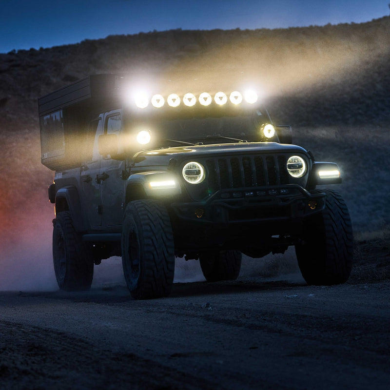 KC HiLiTES 50" Gravity Titan LED Light Bar - 8 - Goats Trail