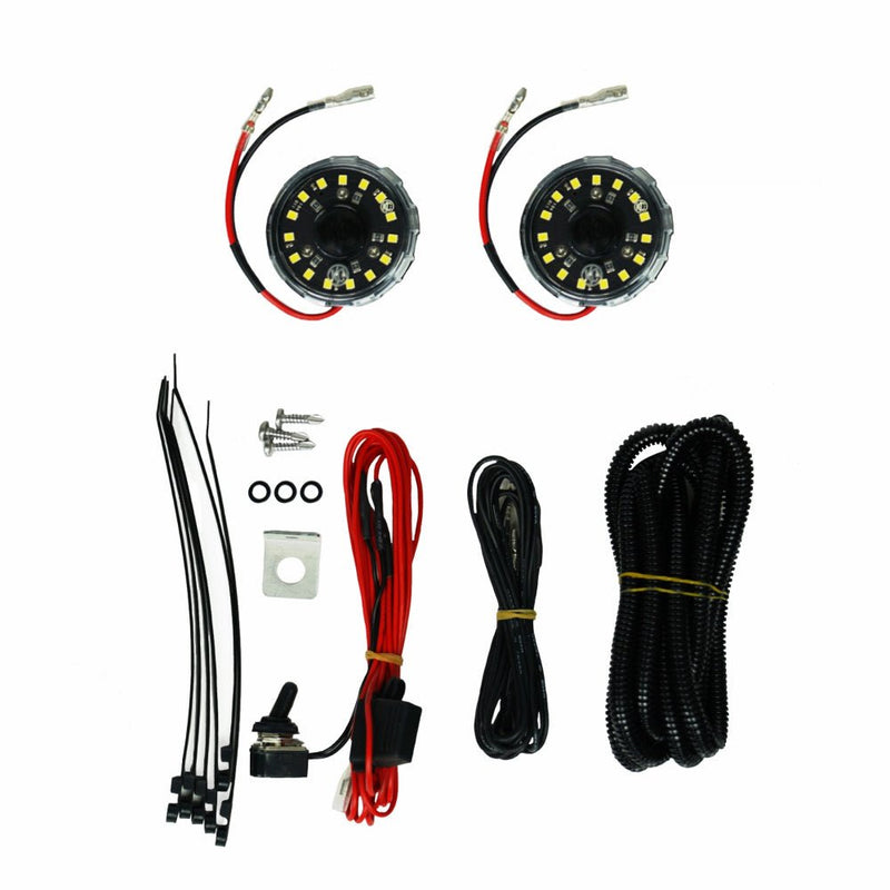 KC HiLiTES Cyclone V2 LED - 2 - Light Universal Under Hood - Goats Trail
