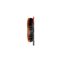 KC HiLiTES - Cyclone V2 LED - Single Light - Amber Lens - 5W Flood Beam - Goats Trail