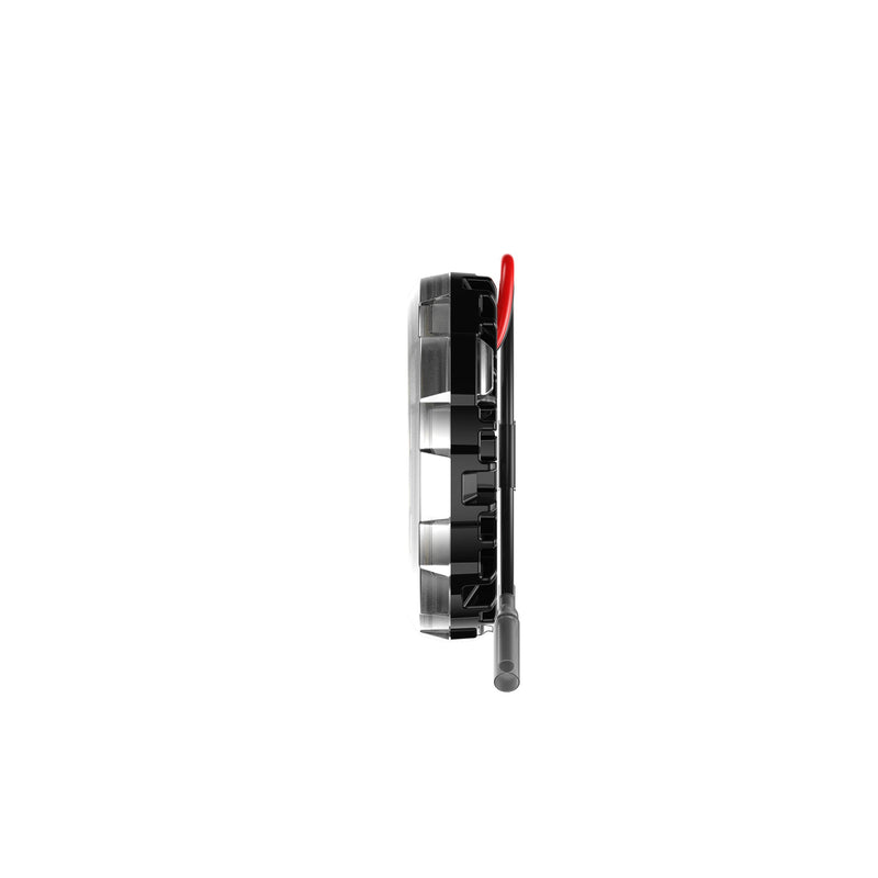 KC HiLiTES - Cyclone V2 LED - Single Light - Clear Lens - Goats Trail