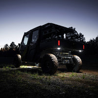 KC HiLiTES - Cyclone V2 LED - Single Light - Clear Lens - Goats Trail