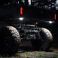 KC HiLiTES - Cyclone V2 LED - Single Light - Clear Lens - Goats Trail