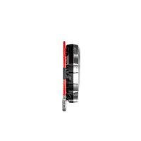 KC HiLiTES - Cyclone V2 LED - Single Light - Clear Lens - Goats Trail