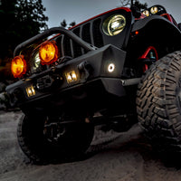 KC HiLiTES - Cyclone V2 LED - Single Light - Diffused Lens - Goats Trail