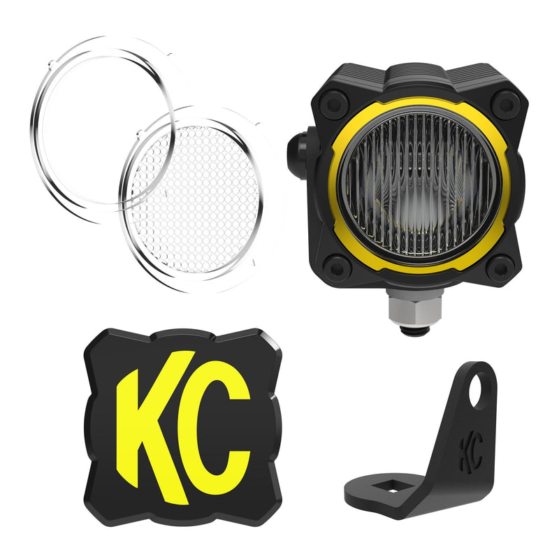 KC HiLiTES FLEX ERA 1 - Single Master LED Light Pod Kit - Goats Trail
