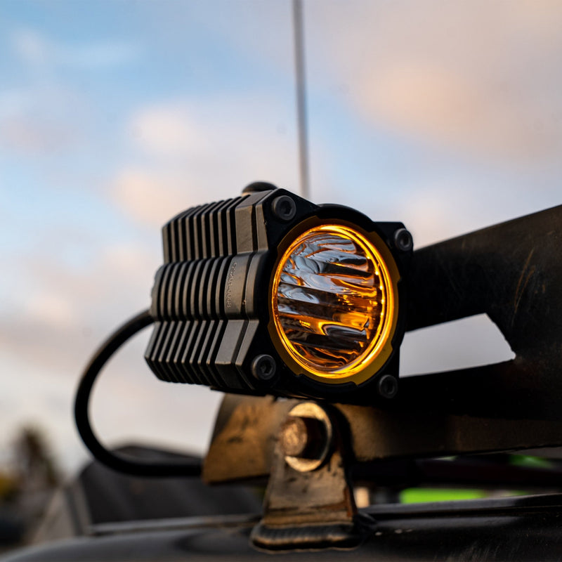 KC HiLiTES FLEX ERA 1 - Single Master LED Light Pod Kit - Goats Trail