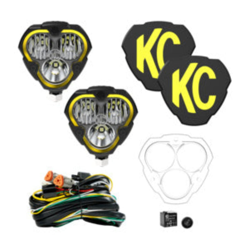 KC HiLiTES - FLEX ERA 3 - 2 - Light Master LED Light Pod Kit - Goats Trail