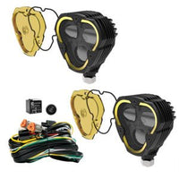 KC HiLiTES FLEX ERA 3 Dual Mode SAE Fog LED Pods Master Kit - Goats Trail