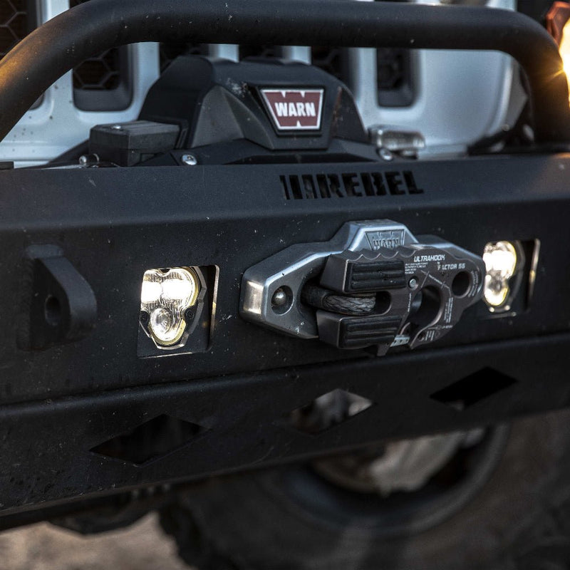 KC HiLiTES FLEX ERA 3 Dual Mode SAE Fog LED Pods Master Kit - Goats Trail