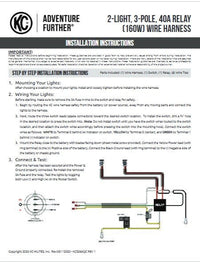KC HiLiTES FLEX ERA 3 Dual Mode SAE Fog LED Pods Master Kit - Goats Trail