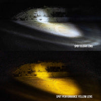 KC HiLiTES - FLEX ERA LED Light Bar - Yellow Spot Beam Lens - Goats Trail