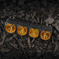 KC HiLiTES - FLEX ERA LED Light Bar - Yellow Spot Beam Lens - Goats Trail