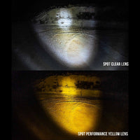 KC HiLiTES - FLEX ERA LED Light Bar - Yellow Spot Beam Lens - Goats Trail