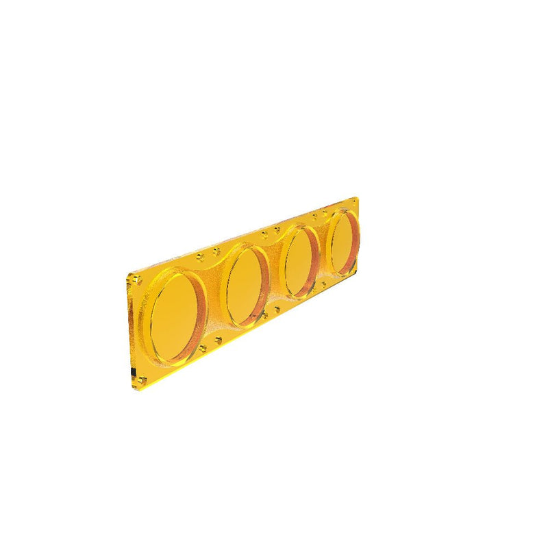 KC HiLiTES - FLEX ERA LED Light Bar - Yellow Spot Beam Lens - Goats Trail